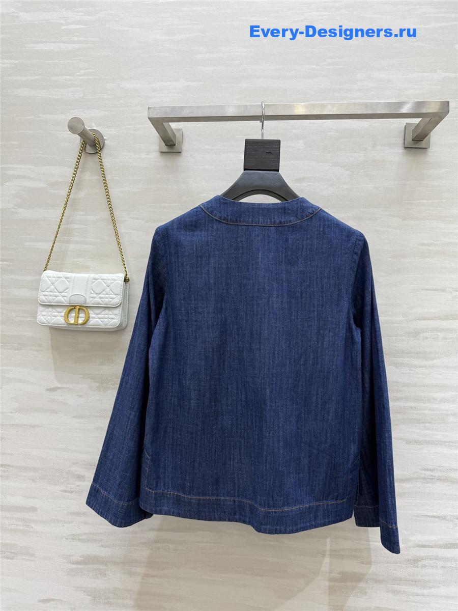 Zimm Wylie Denim Tunic Top