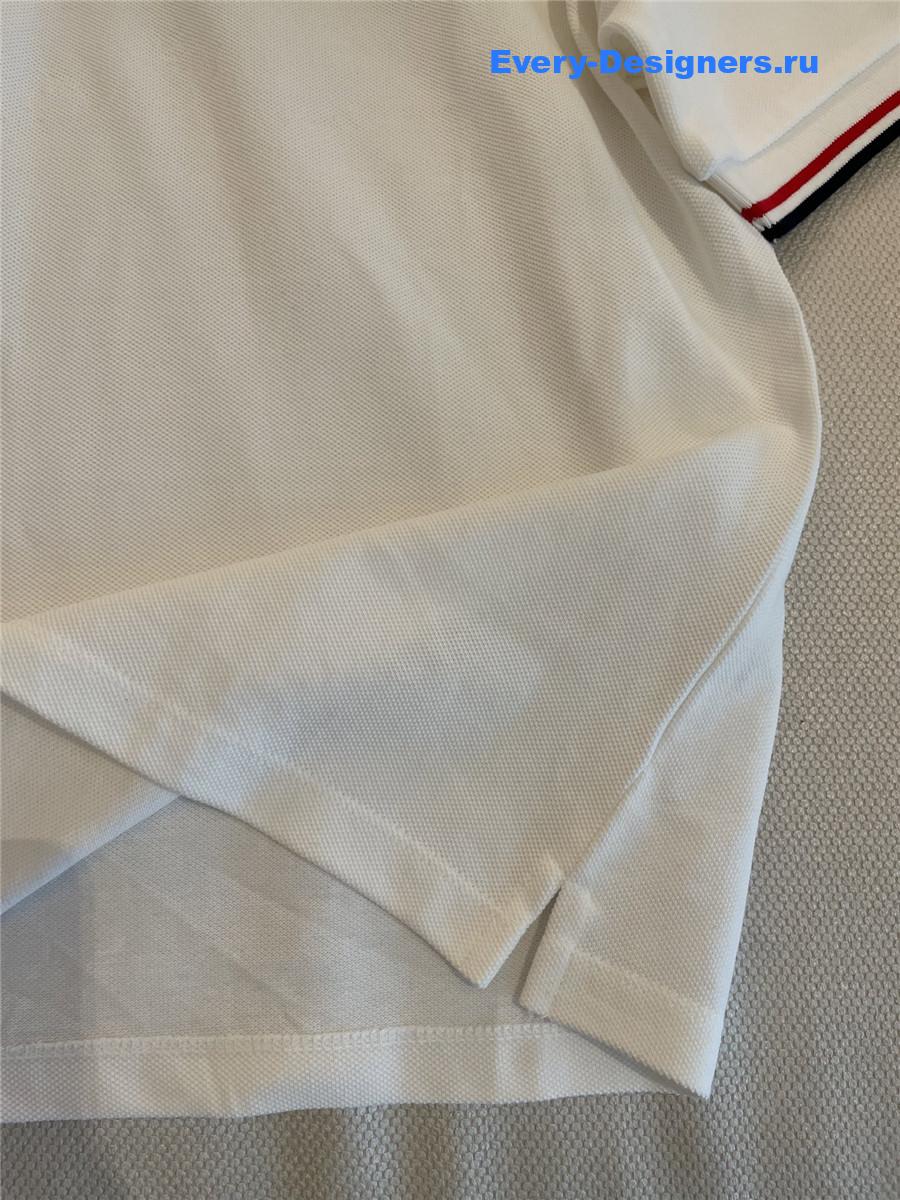 Miu Miu Knitted Cotton Polo Shirt