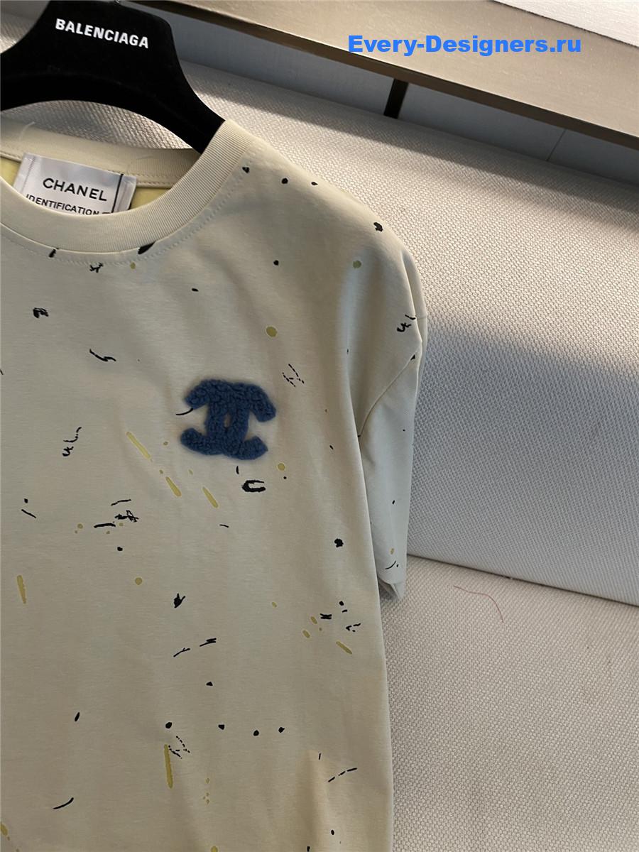 Ch**el cc logo loose tee