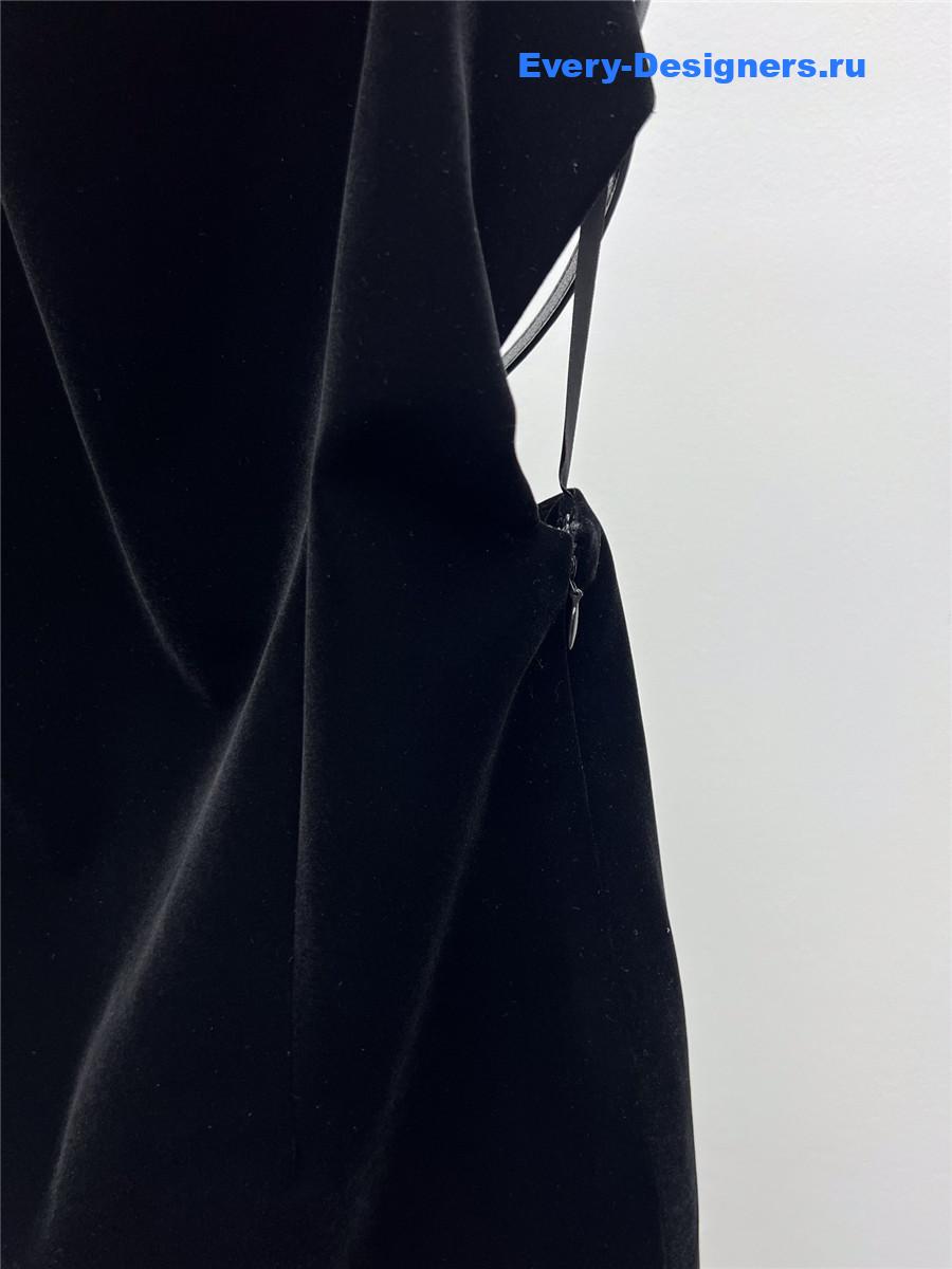 Miu Miu Velvet Mini-Dress