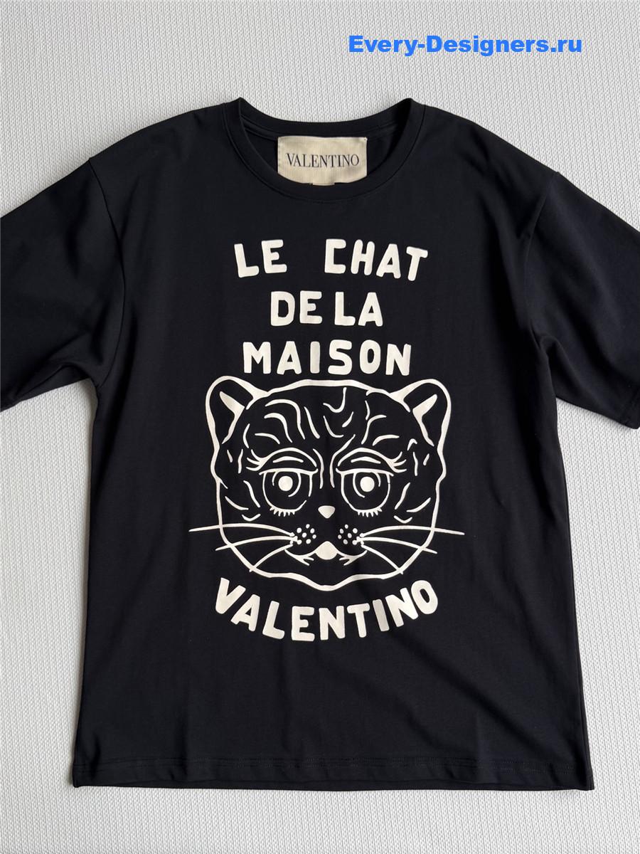 va1e*ntin0 chat de la Ma1s0n cotton tee