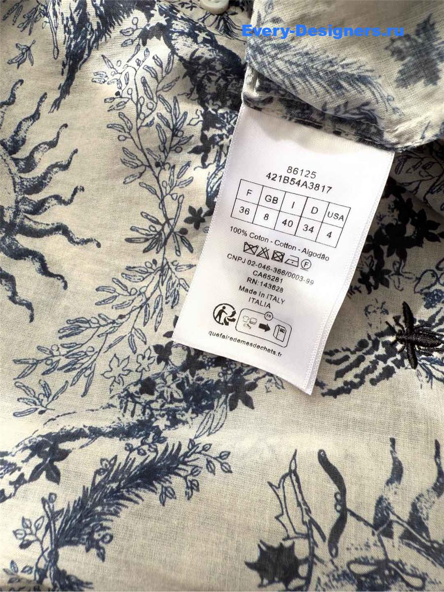 D10r sun god print shirt