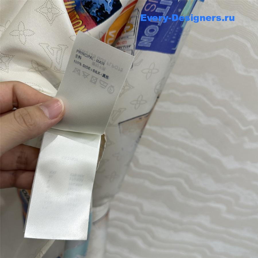 l0vis Vvtt0n mahina silk shirt white