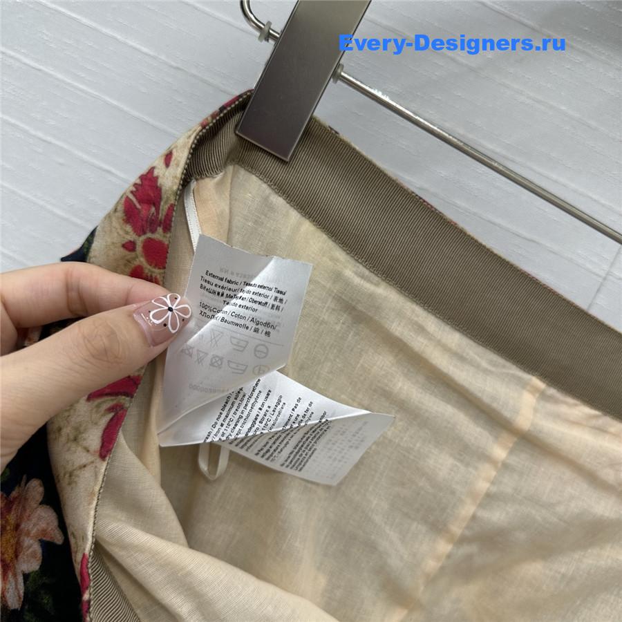 Va1e*ntin0 multicolor ruffled midi skirt