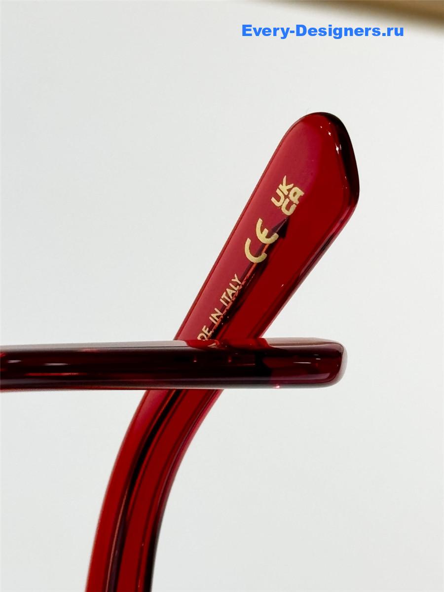 D10r glowb11 red sunglasses