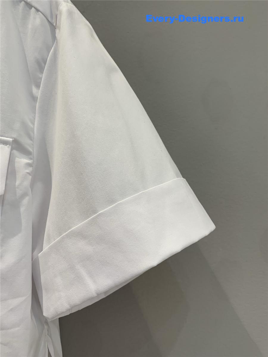 Ch**el white classic logo shirt