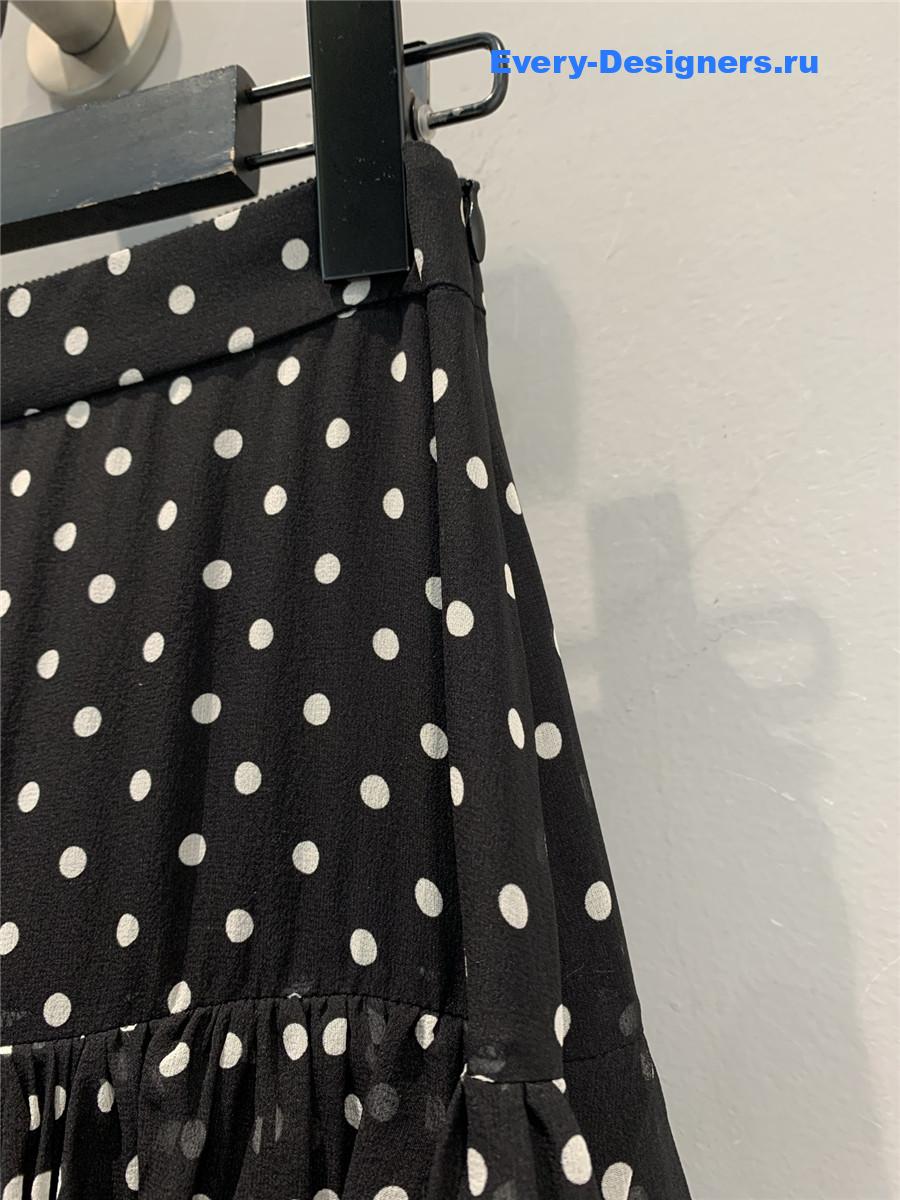 Va1e*ntin0 polka dot mini skirt