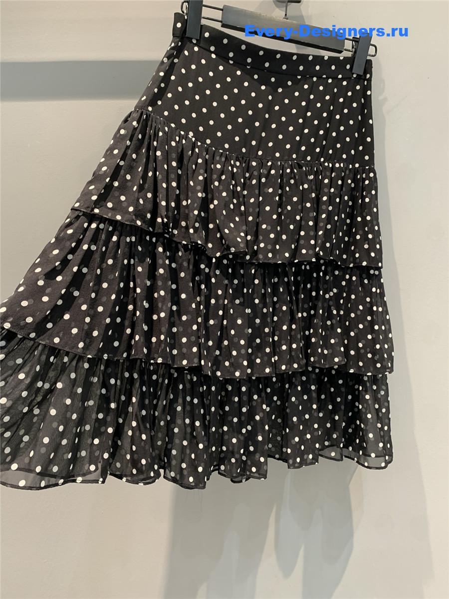 Va1e*ntin0 polka dot mini skirt