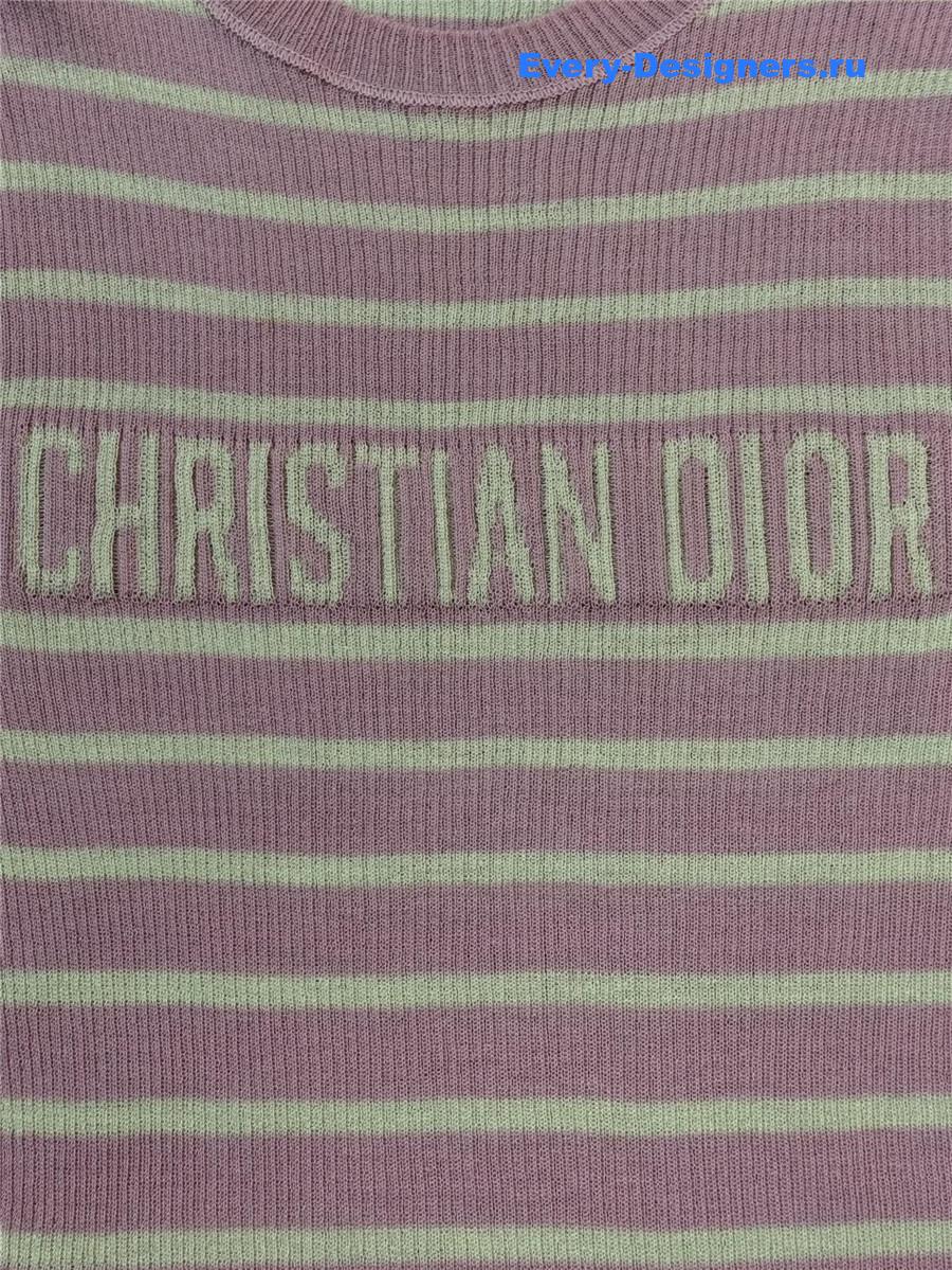 D10r pink striped top