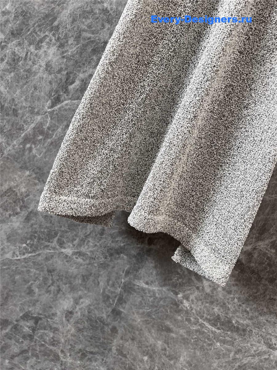 Ch**el grey braided knit vest