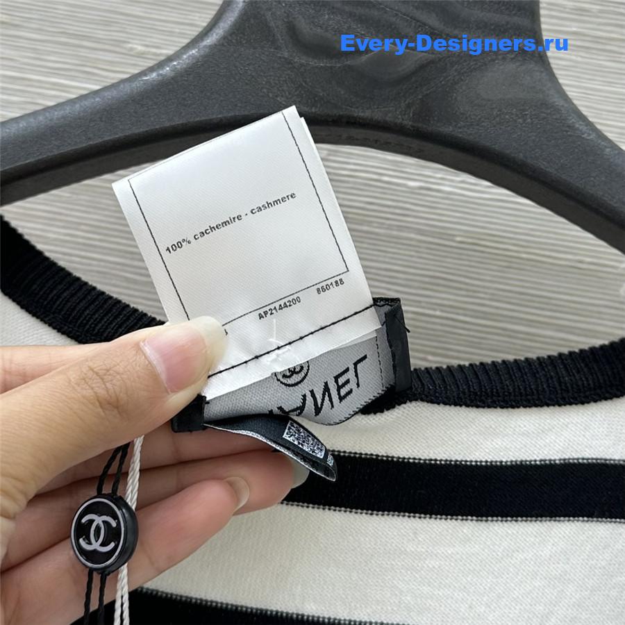 Ch**el striped knit vest