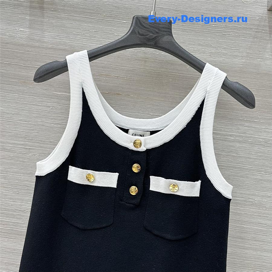 Ce1i*e cropped jersey tank