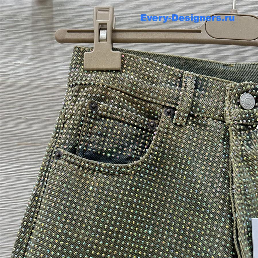 Acne Studios Crystal Stud Jeans