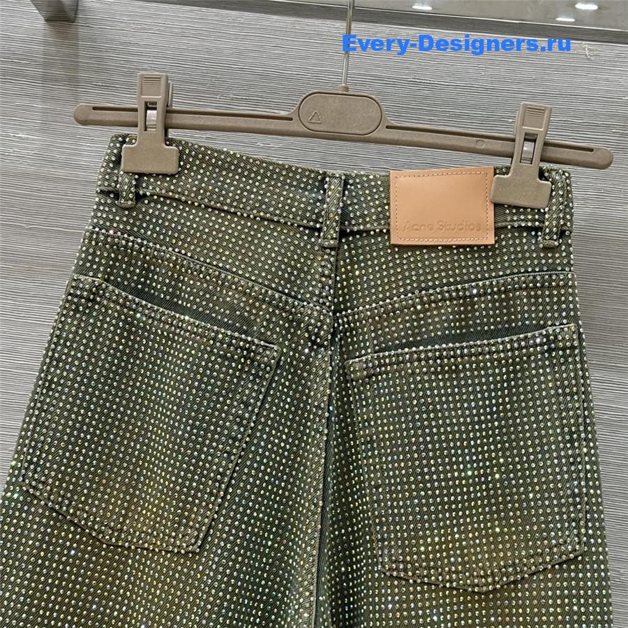 Acne Studios Crystal Stud Jeans