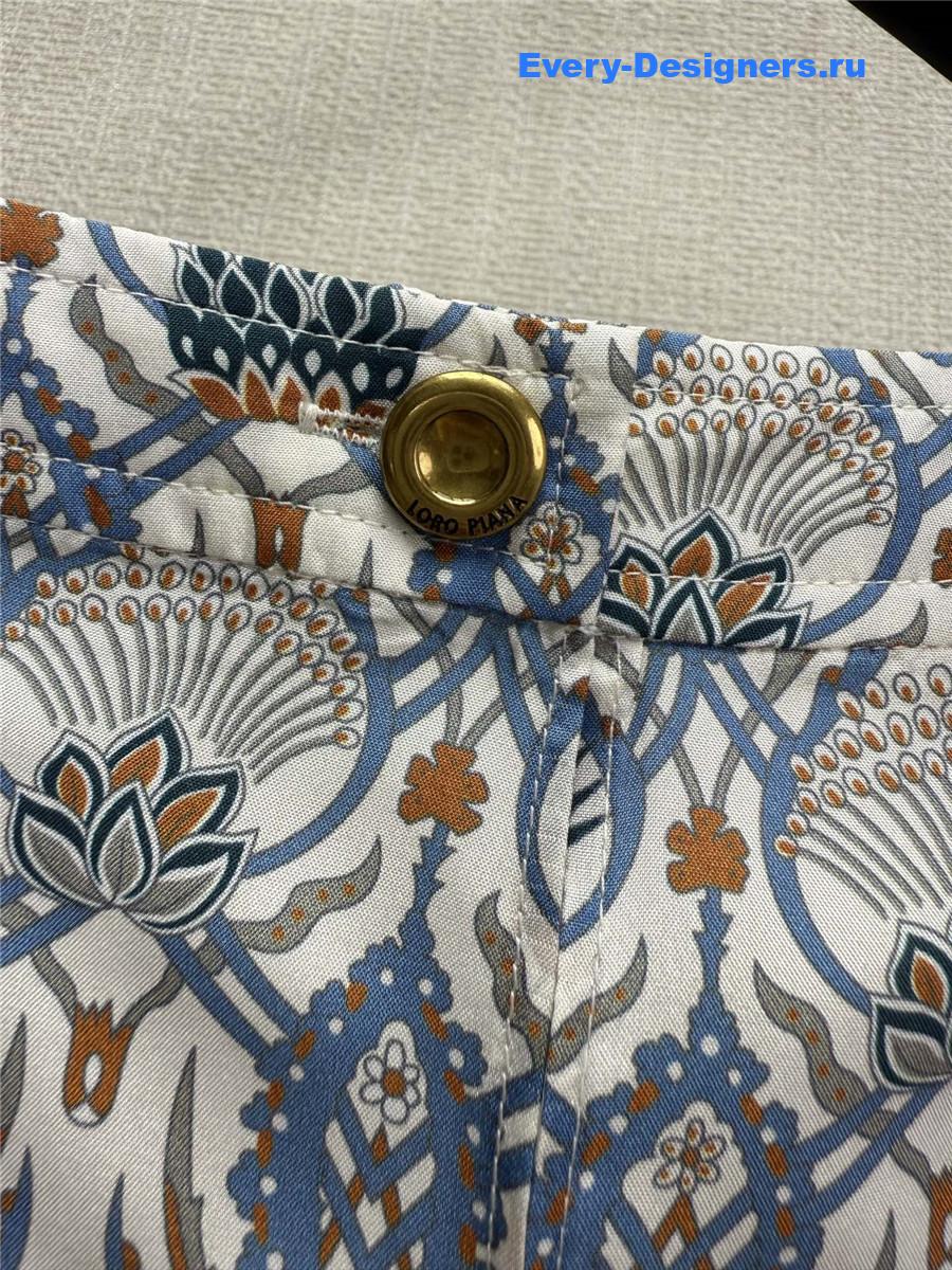 L0r0 P1ana mina silk dress