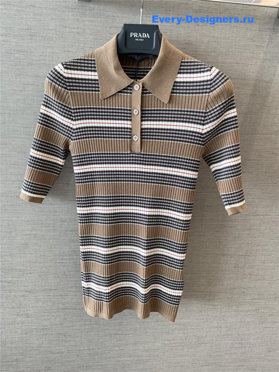 Pra*a camel cotton shorts