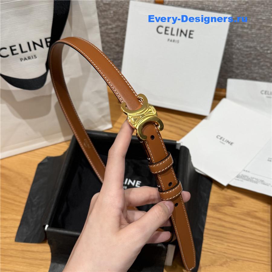 Ce1i*e arc de triomphe brown belt