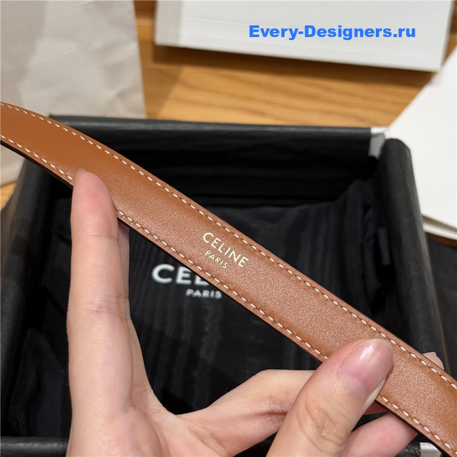 Ce1i*e arc de triomphe brown belt