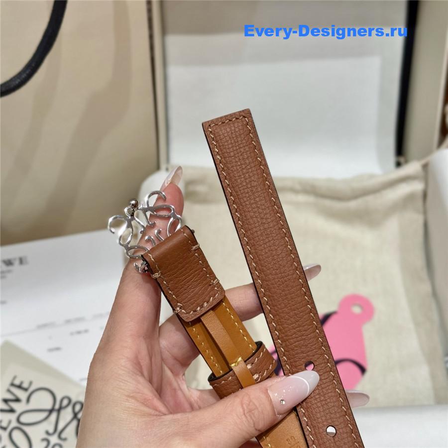 L0ew* brown calfskin belt
