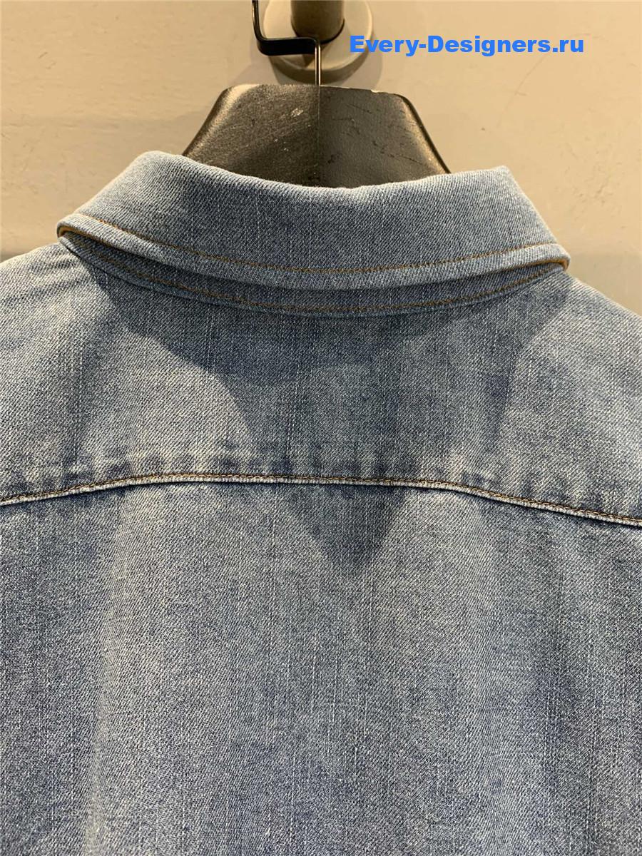 Miu Miu Light Blue Denim Shirt