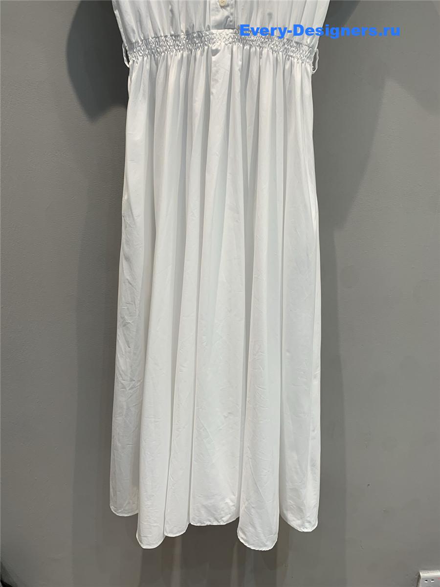 Miu Miu White Shirt Dress