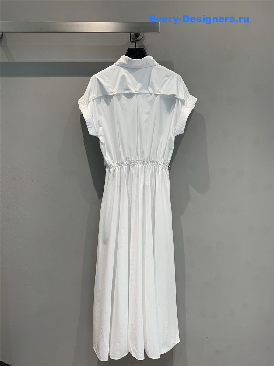 Miu Miu White Shirt Dress
