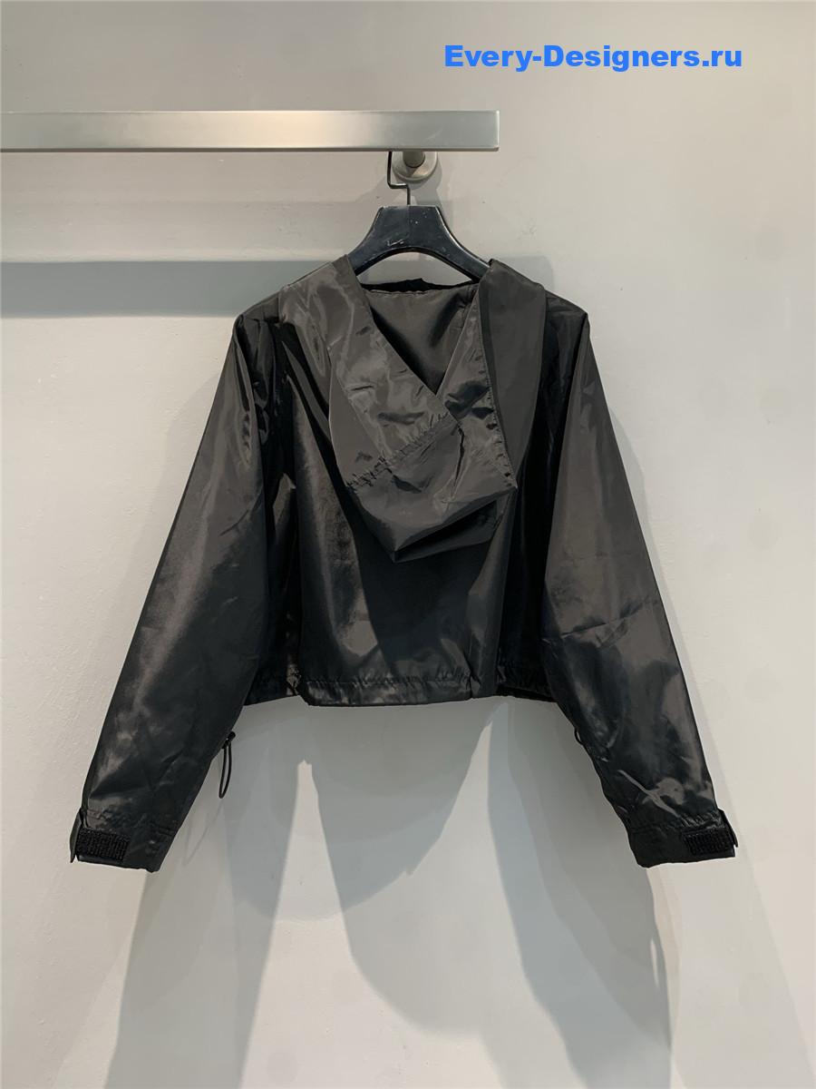 F**di logo-print jacket black