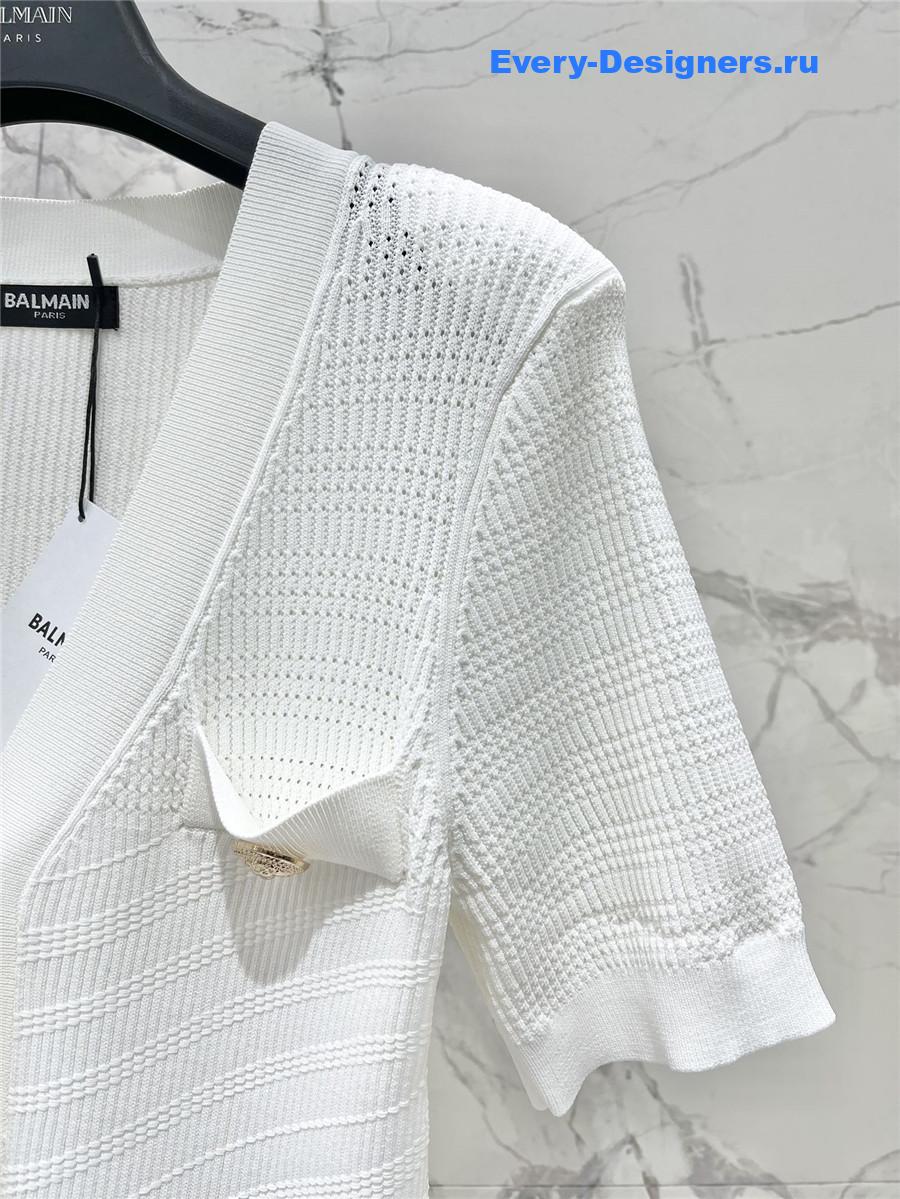 Balmain V-Neck Cardigan