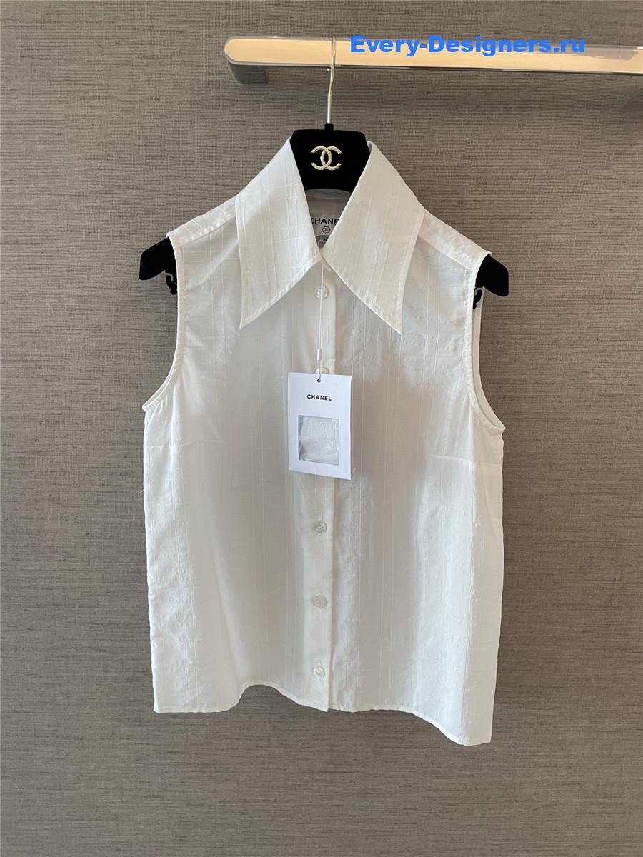 Ch**el white vest shirt