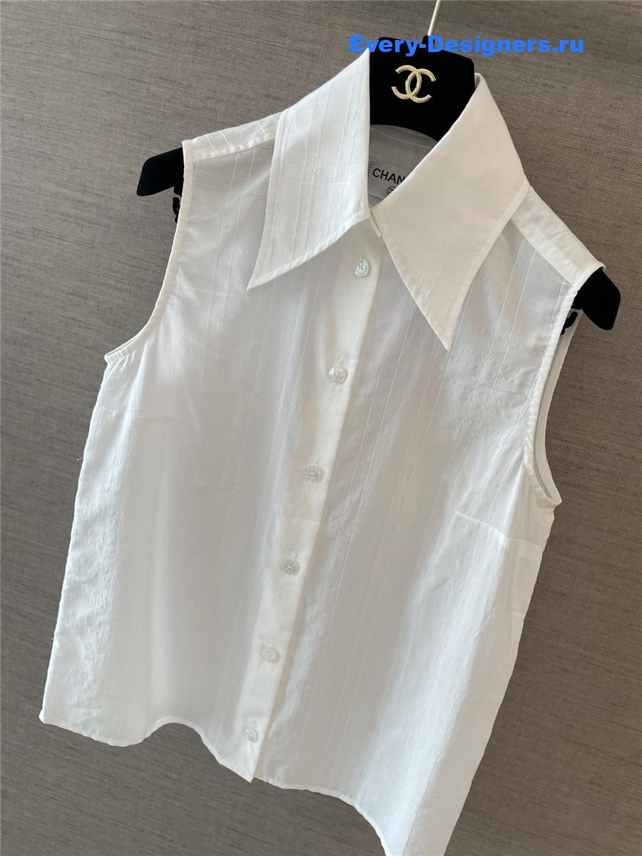 Ch**el white vest shirt