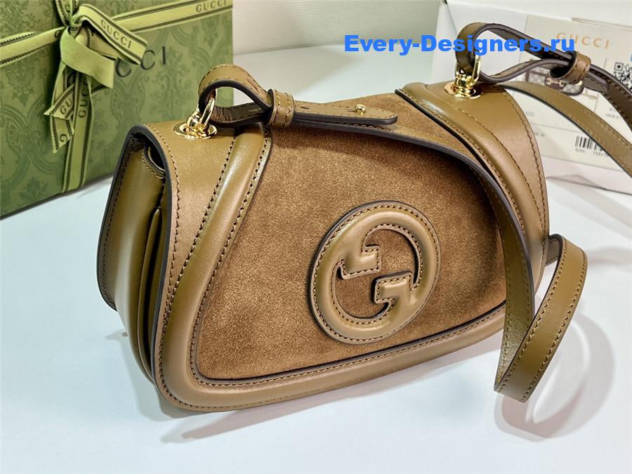 Gvc*1 blondie mini suede bag