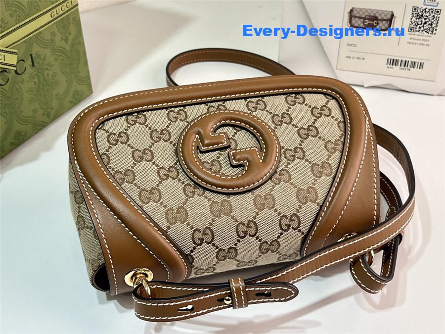 Gvc*1 blondie gg canvas shoulder bag