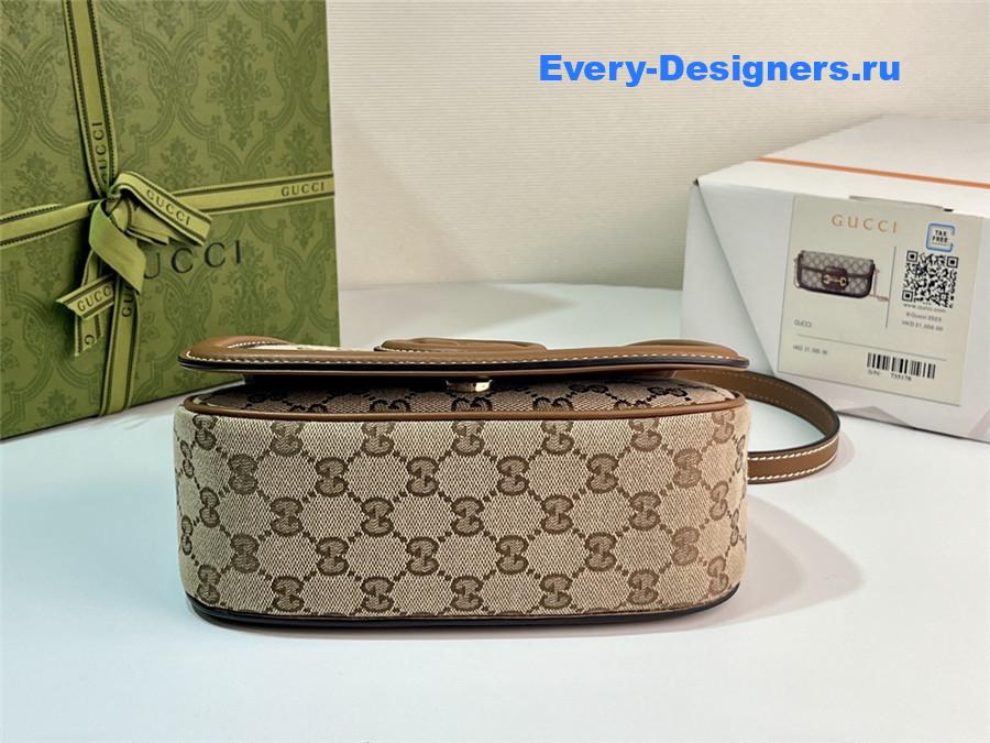 Gvc*1 blondie gg canvas shoulder bag