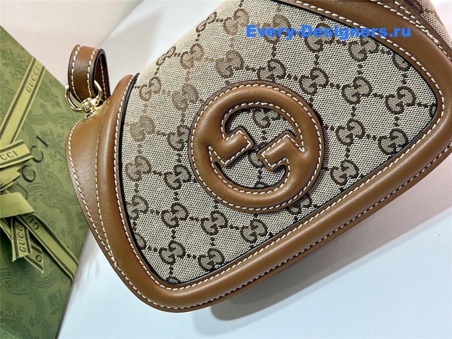 Gvc*1 blondie gg canvas shoulder bag