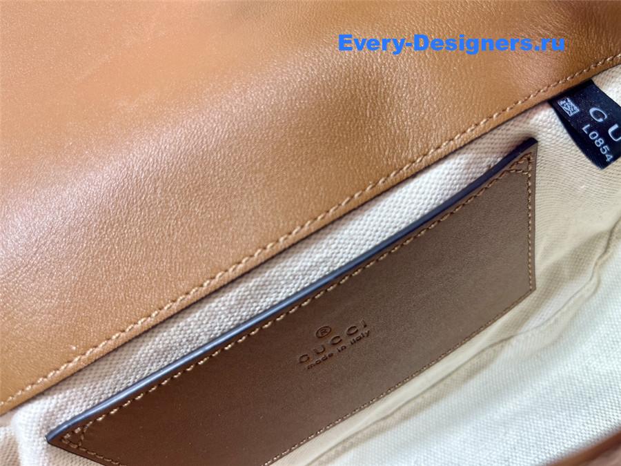 Gvc*1 blondie gg canvas shoulder bag