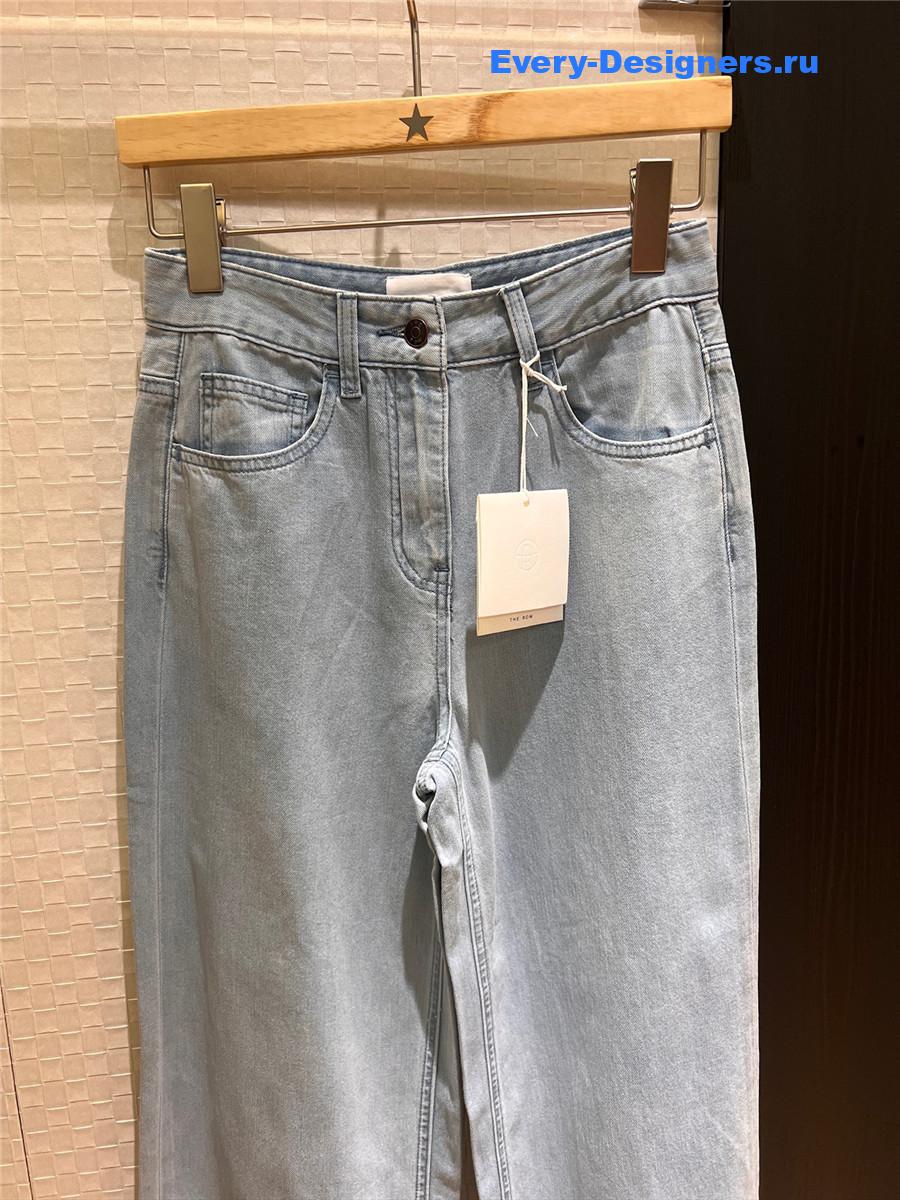 The R0w light blue wide leg jeans