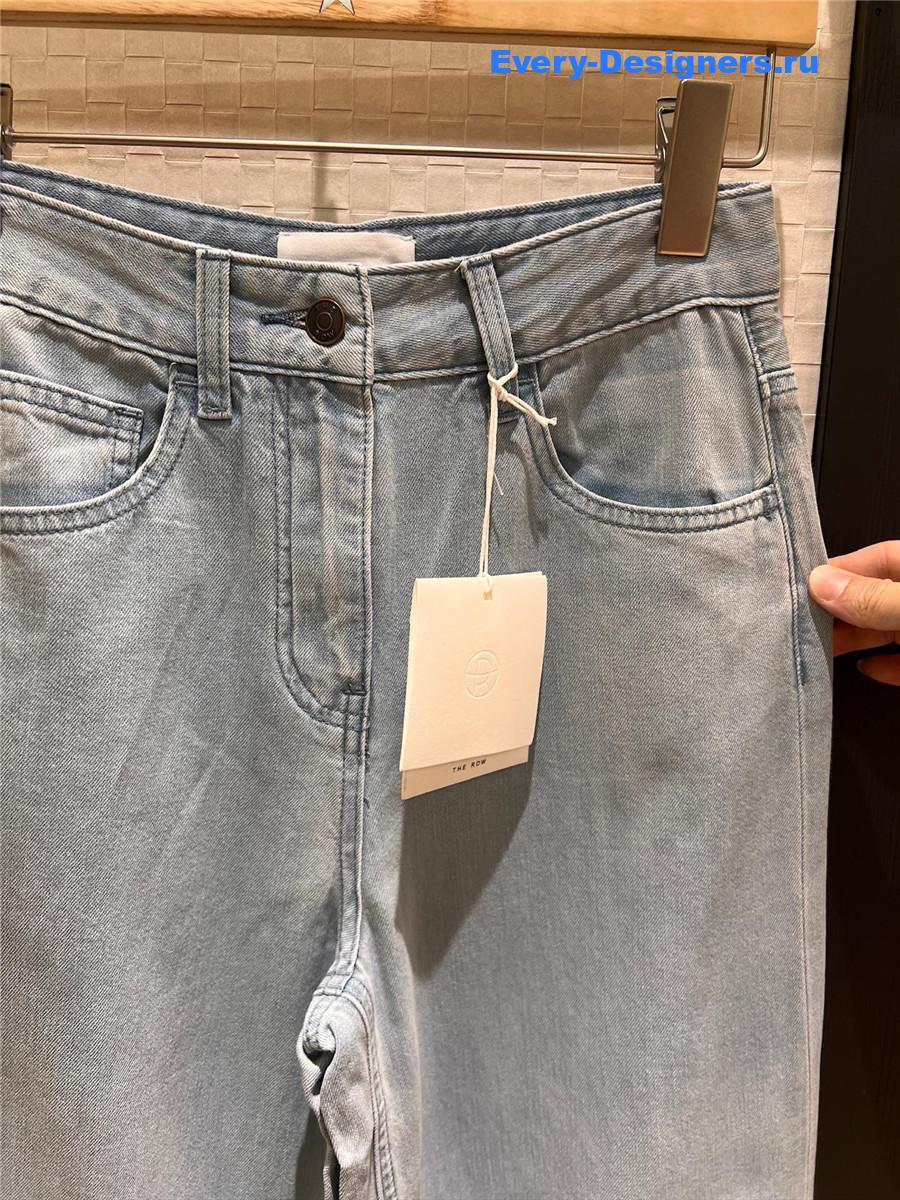 The R0w light blue wide leg jeans