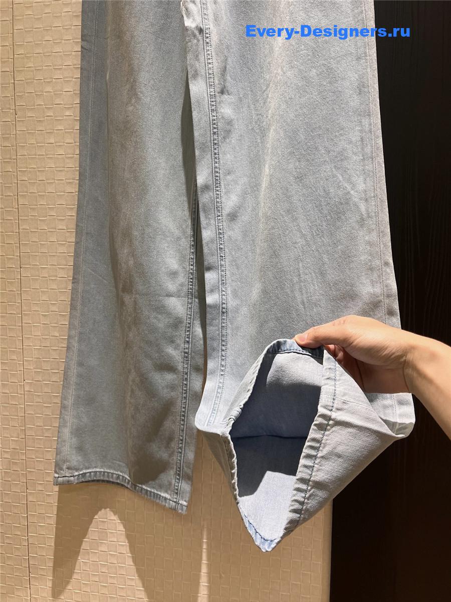 The R0w light blue wide leg jeans