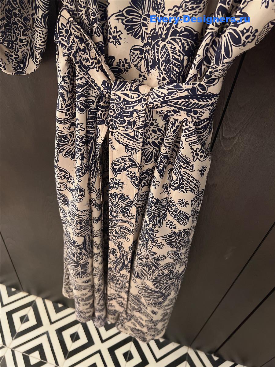 L0r0 P1ana silk maxi shirtdress