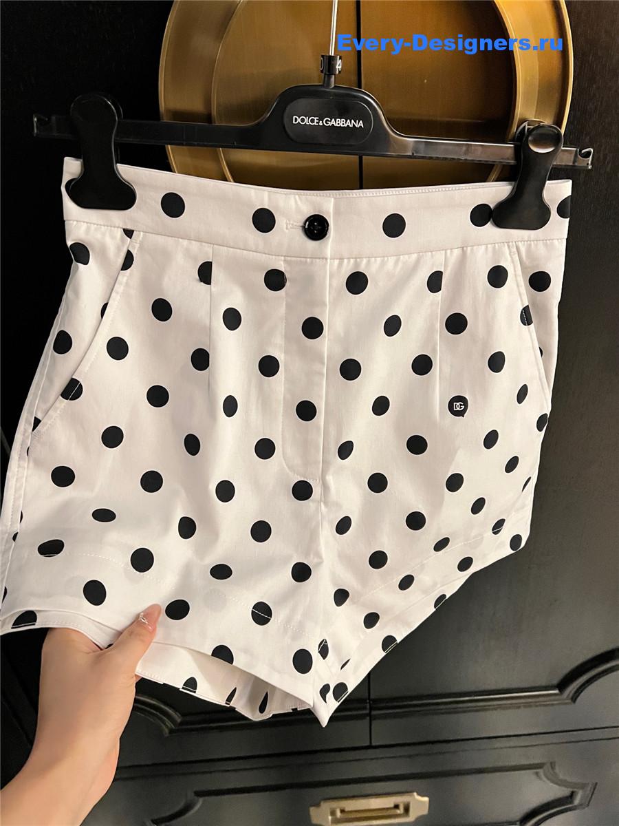 Dolce & Gabbana Polka Dot Shorts