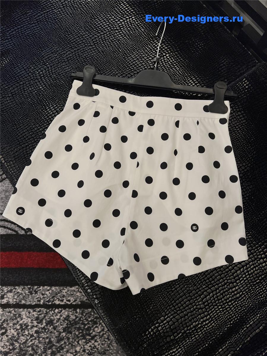 Dolce & Gabbana Polka Dot Shorts