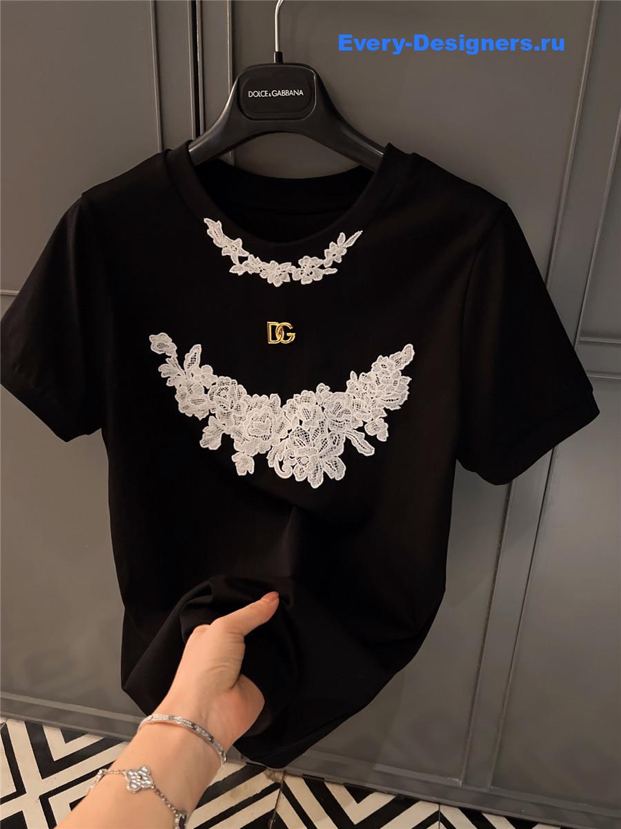 Dolce & Gabbana DG Logo T-Shirt  Black