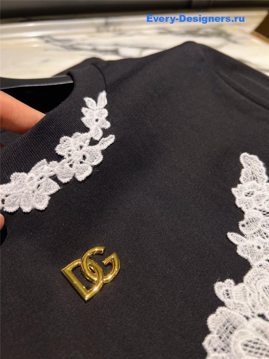 Dolce & Gabbana DG Logo T-Shirt  Black