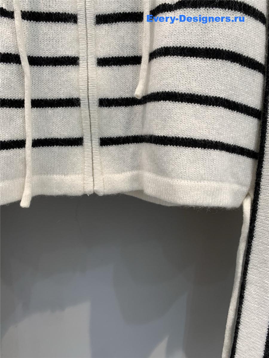 D10r D10riviera striped cardigan