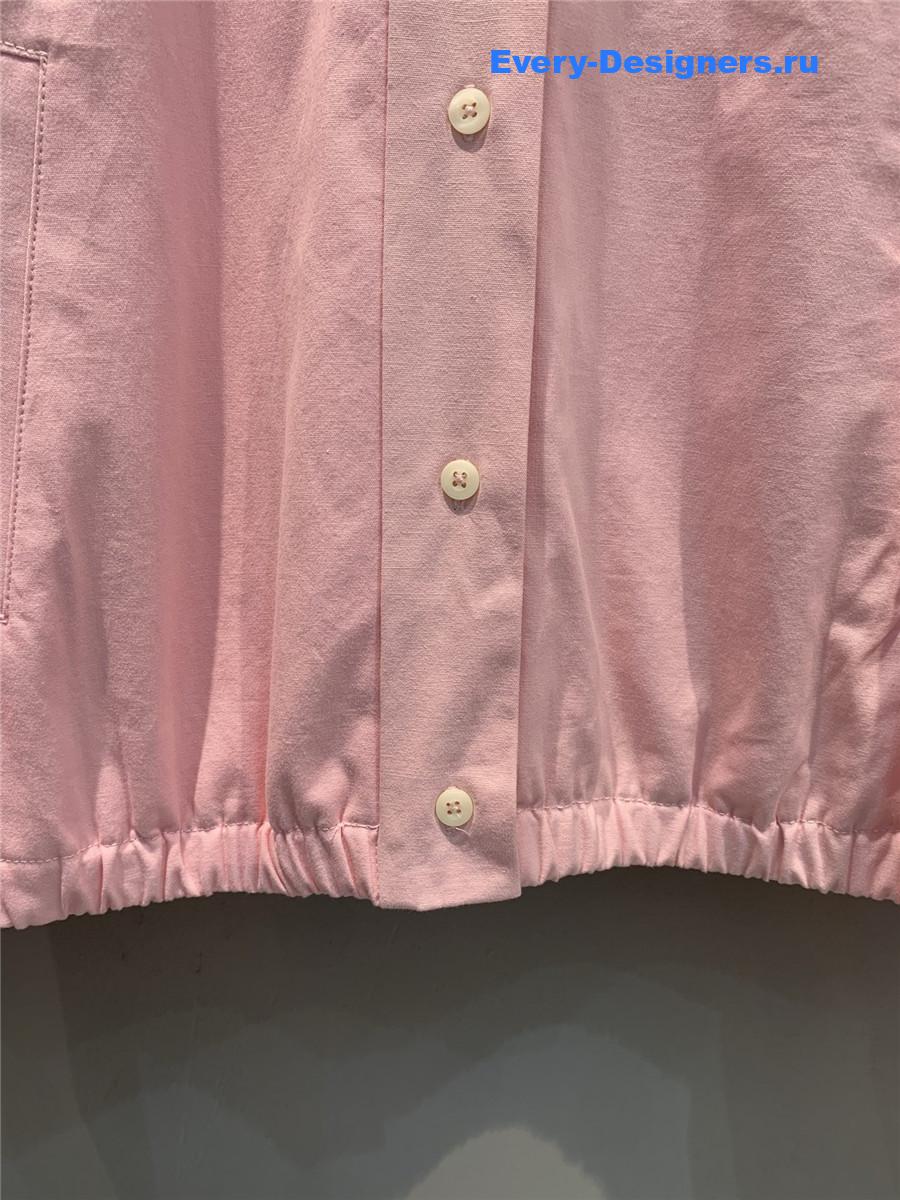 Miu Miu Pink Blouson Jacket