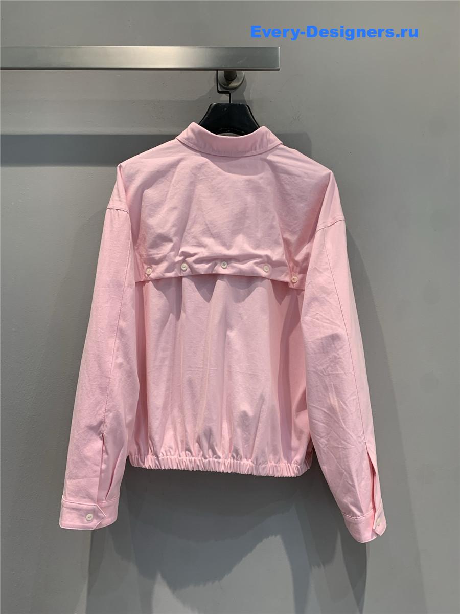 Miu Miu Pink Blouson Jacket