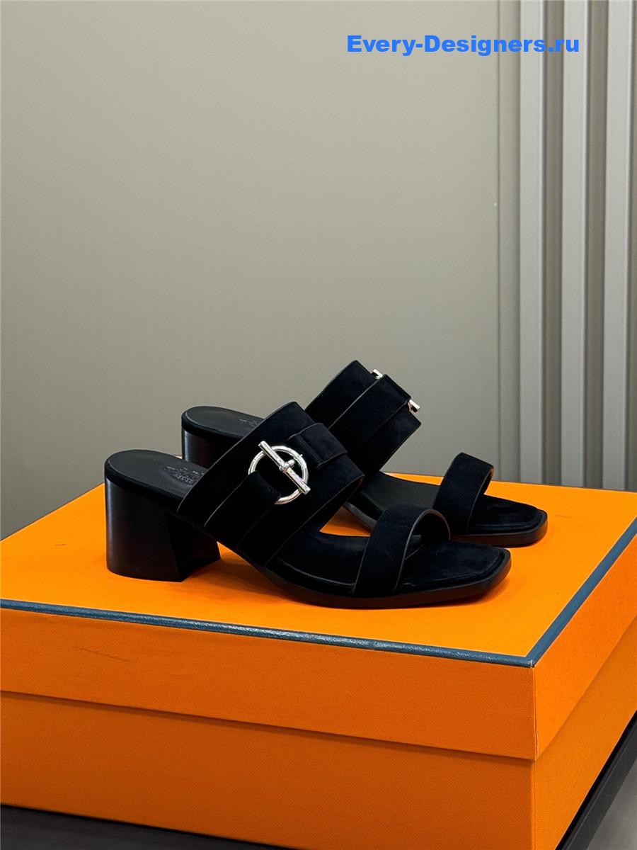 H**me5 kute 60 black sandals
