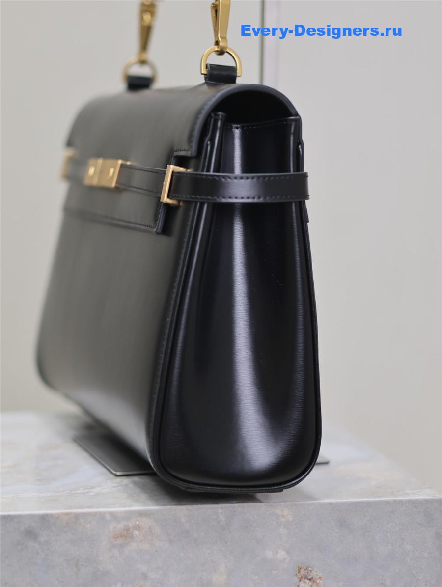 Sa1nt Lau*nt black manhattan bag