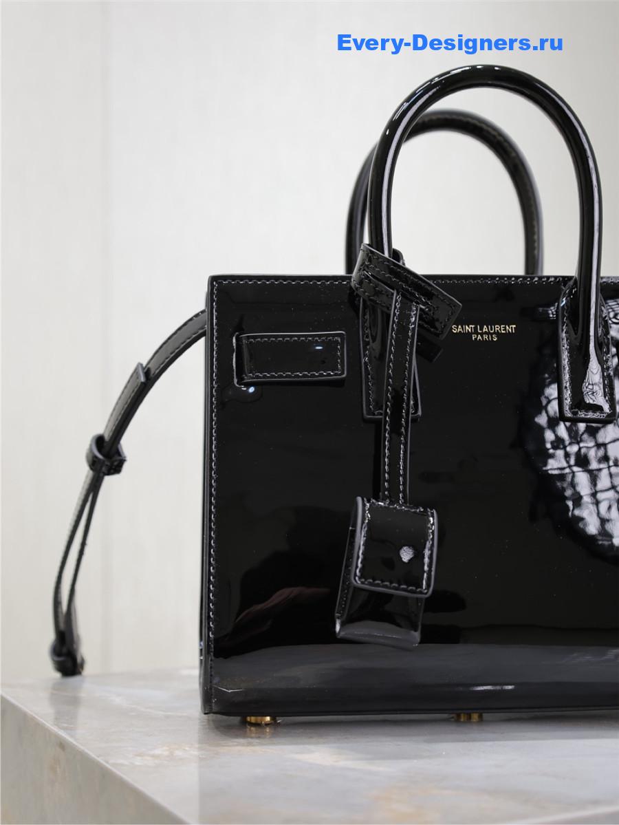 Sa1nt Lau*nt black sac de jour bag