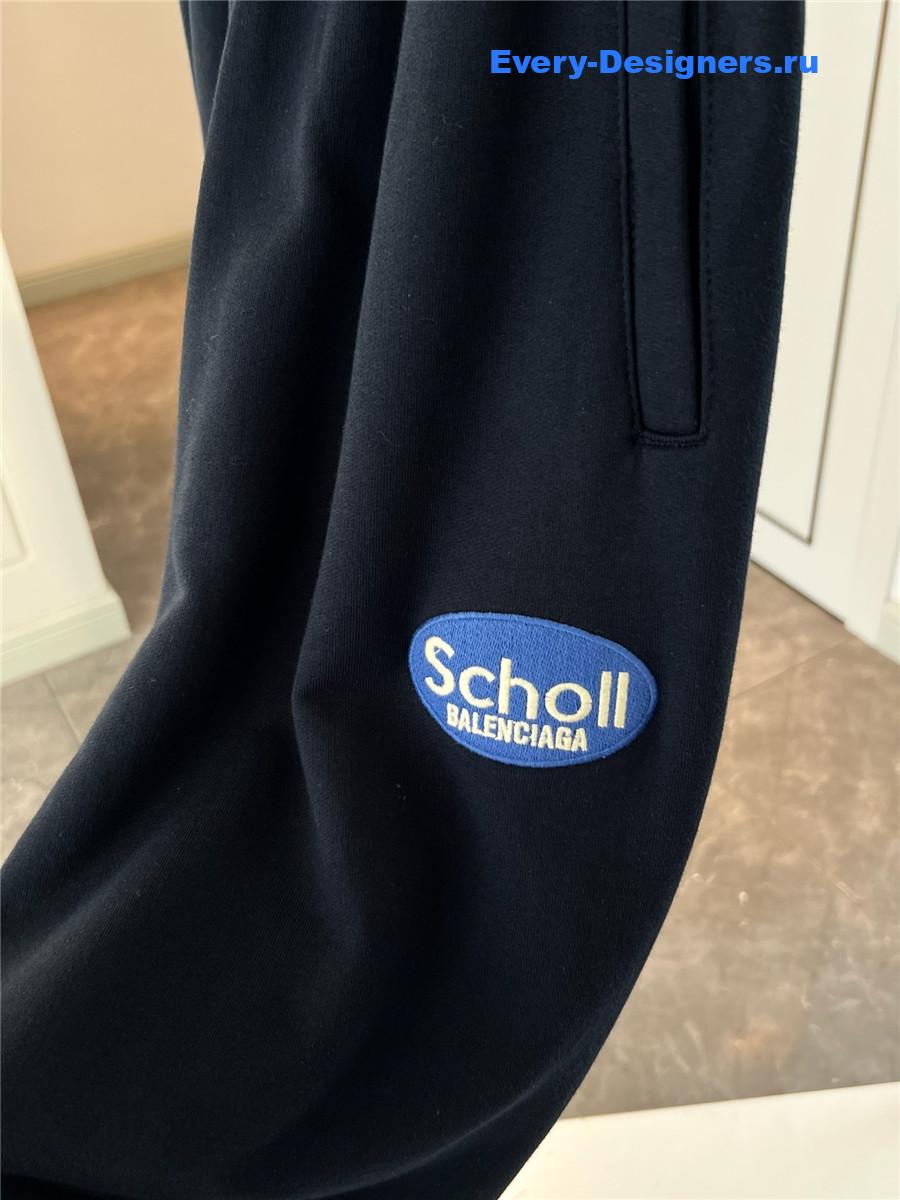 Ba1en*iaga navy loop sweatpants